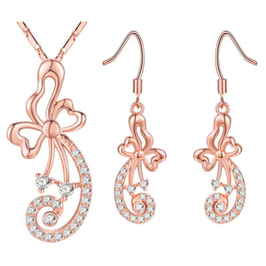 Rose Gold Jewelry Set LST684