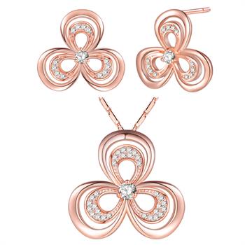Rose Gold Jewelry Set LST693