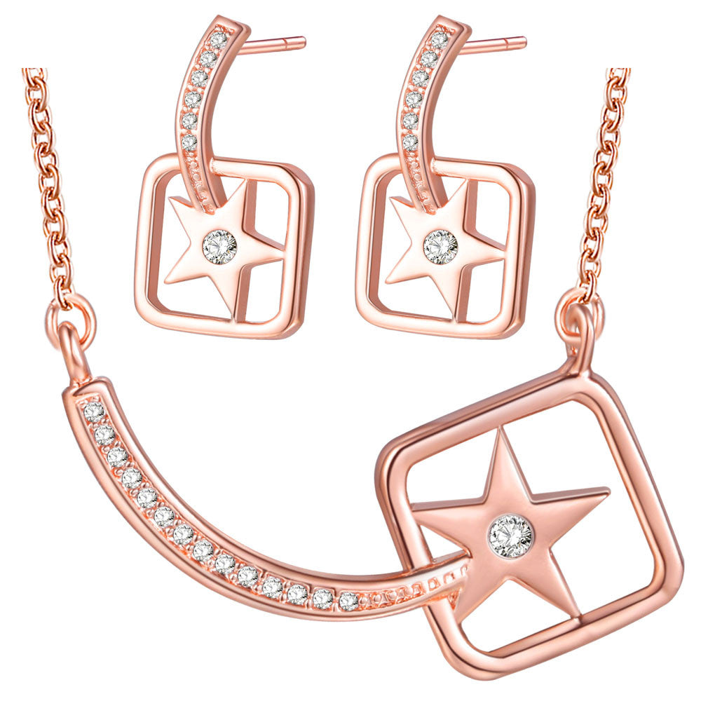 Rose Gold Jewelry Set LST701