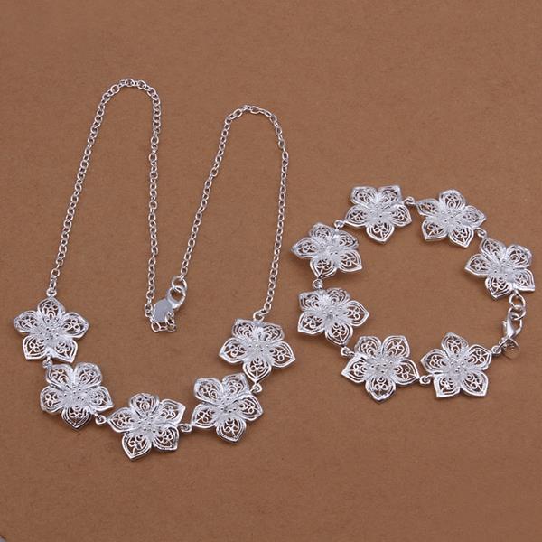 Silver Designer Jewelry Set LSS452