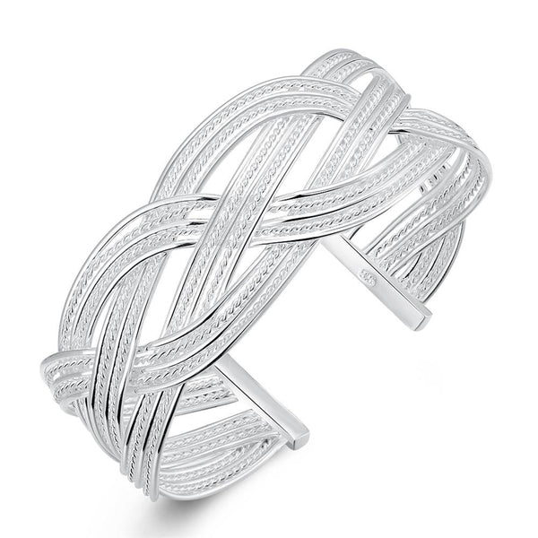 Silver Designer Bangle LSB033 SGS