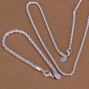 Silver Designer Jewelry Set S051