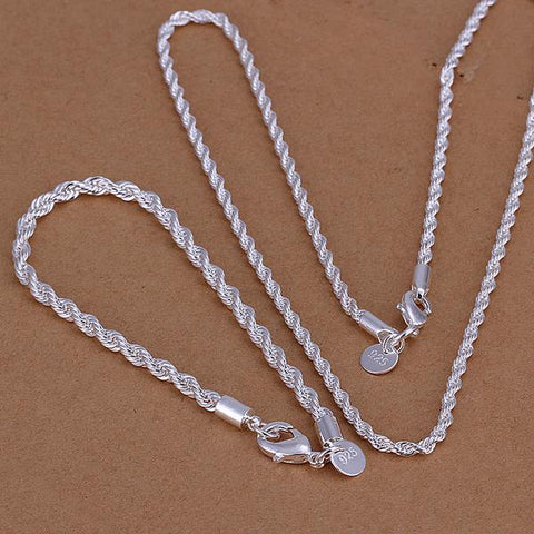 Silver Designer Jewelry Set S051