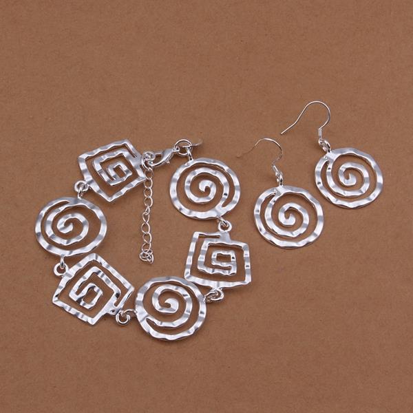 Silver Designer Jewelry Set LSS434