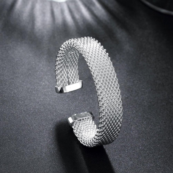 Silver Designer Bangle LSB029 SGS
