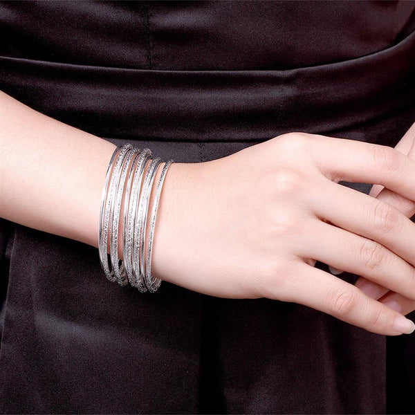 Silver Bangle LSB194 SGS