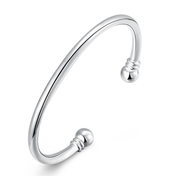 Silver Designer Bangle LSB027 SGS
