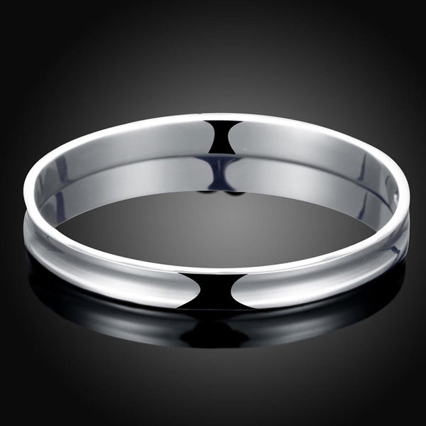 Silver Designer Bangle LSB026 SGS