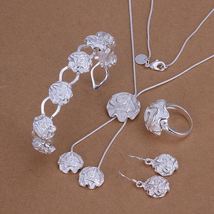 Silver Designer Jewelry Set LSS272
