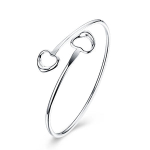 Silver Designer Bangle LSSPCB077