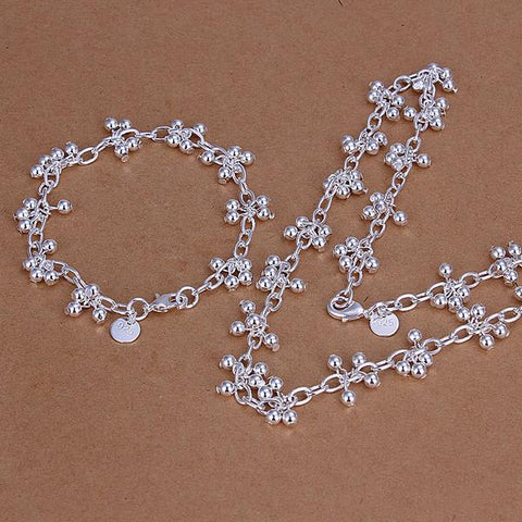Silver Designer Jewelry Set LSS212