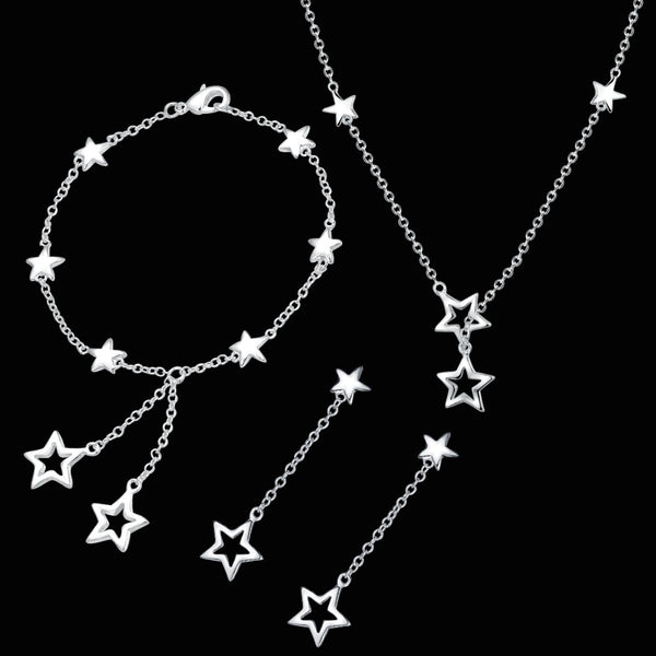 Silver Jewelry Set LST167