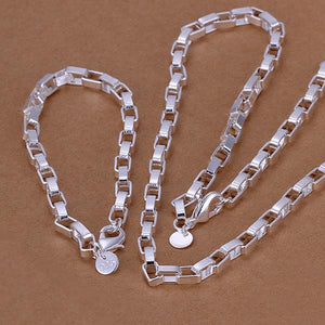 Silver Designer Jewelry Set LSS126