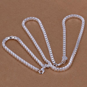 Silver Designer Jewelry Set S026