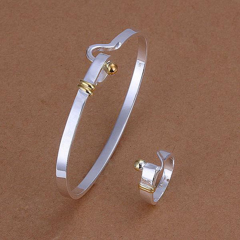 Silver Designer Jewelry Set LSS279