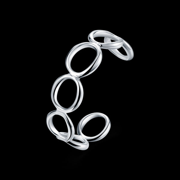 Silver Designer Bangle LSB013 SGS