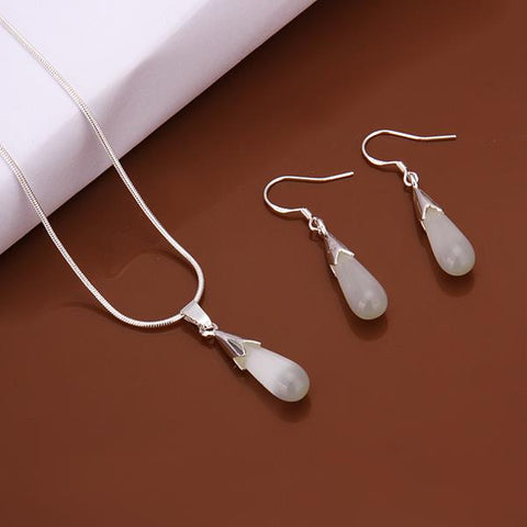 Silver Designer Jewelry Set LSS479