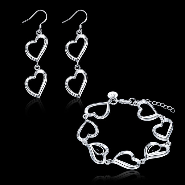 Silver Designer Jewelry Set LSSPCS898