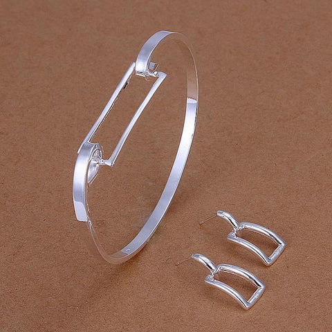 Silver Designer Jewelry Set LSS261
