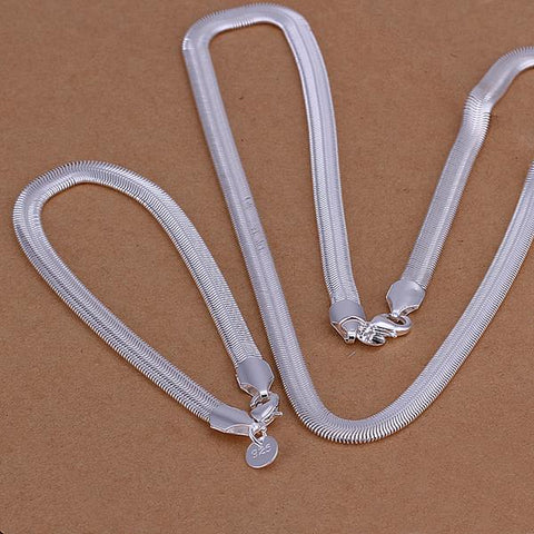 Silver Designer Jewelry Set S084