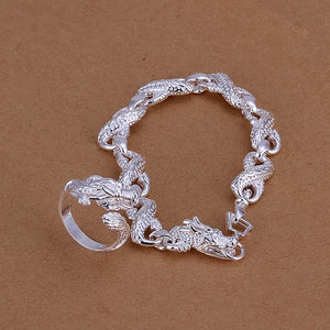 Silver Designer Jewelry Set S094