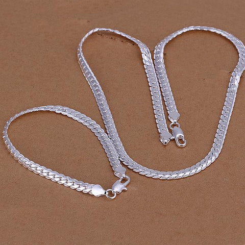 Silver Designer Jewelry Set S085