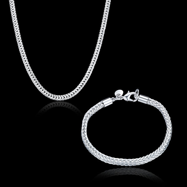 Silver Designer Jewelry Set LSSPCS859