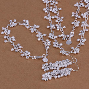 Silver Designer Jewelry Set LSS128