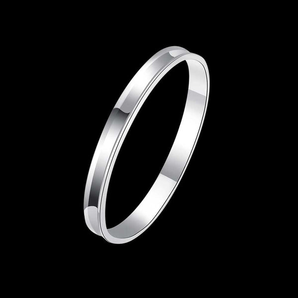 Silver Designer Bangle LSB026 SGS