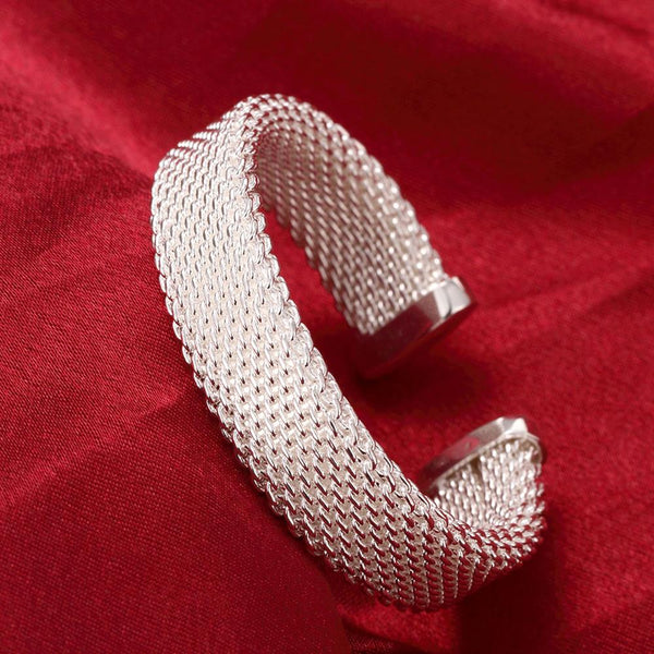 Silver Designer Bangle LSB029 SGS
