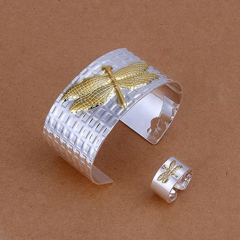 Silver Designer Jewelry Set LSS309