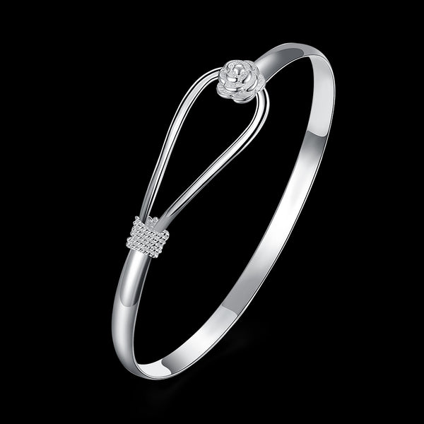 Silver Designer Bangle LSSPCB179