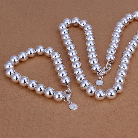 Silver Designer Jewelry Set LSS151