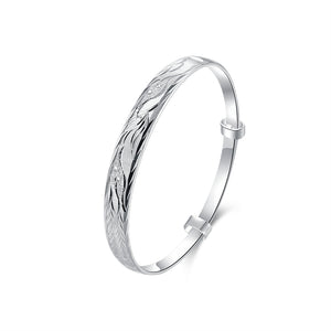 Silver Designer Bangle LSB055 SGS