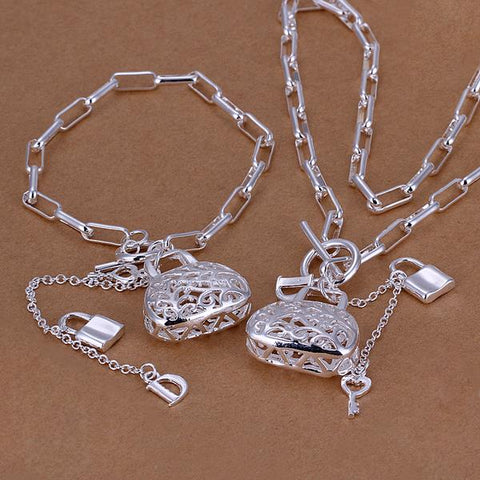 Silver Designer Jewelry Set S006