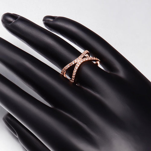 Rose Gold Ring LSR147-B