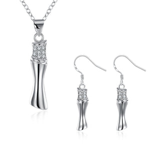 Silver Designer Jewelry Set LSSPCS859