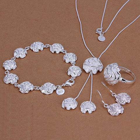 Silver Designer Jewelry Set LSS297