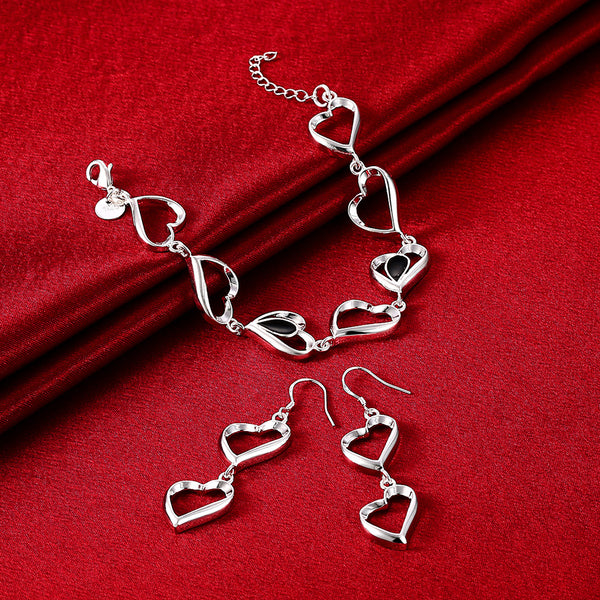 Silver Designer Jewelry Set LSSPCS898