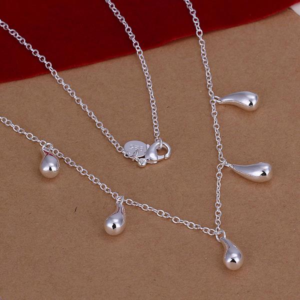 Silver Designer Jewelry Set LSS218