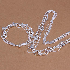 Silver Designer Jewelry Set S063