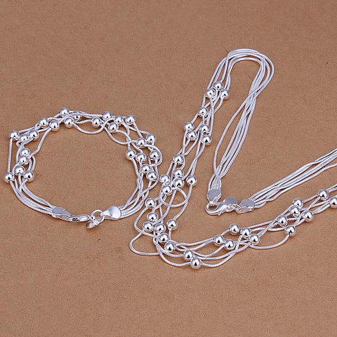 Silver Designer Jewelry Set S063