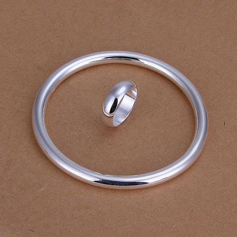Silver Designer Jewelry Set LSS332