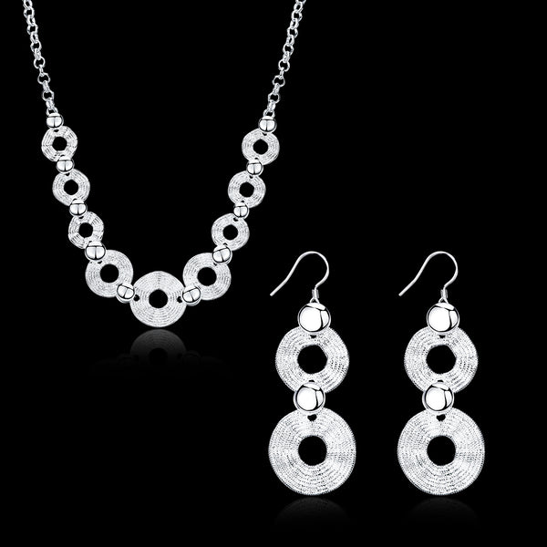 Silver Designer Jewelry Set LSSPCS894