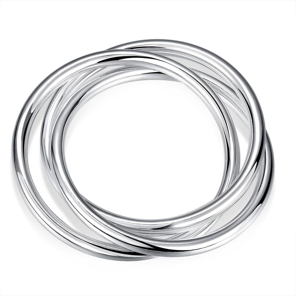 Silver Designer Bangle LSB047 SGS