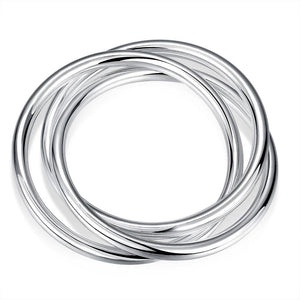 Silver Designer Bangle LSB047 SGS