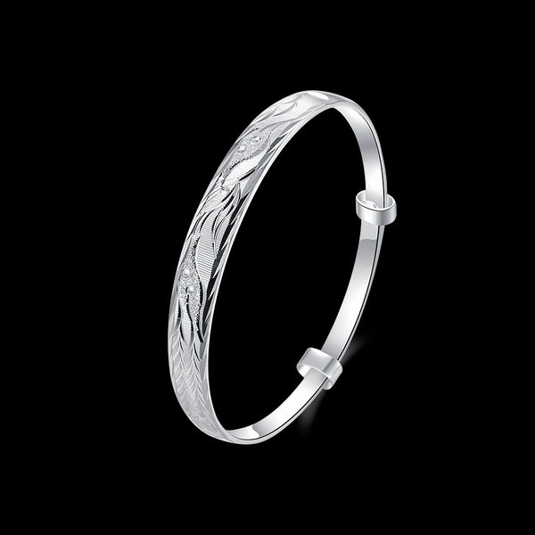 Silver Designer Bangle LSB055 SGS