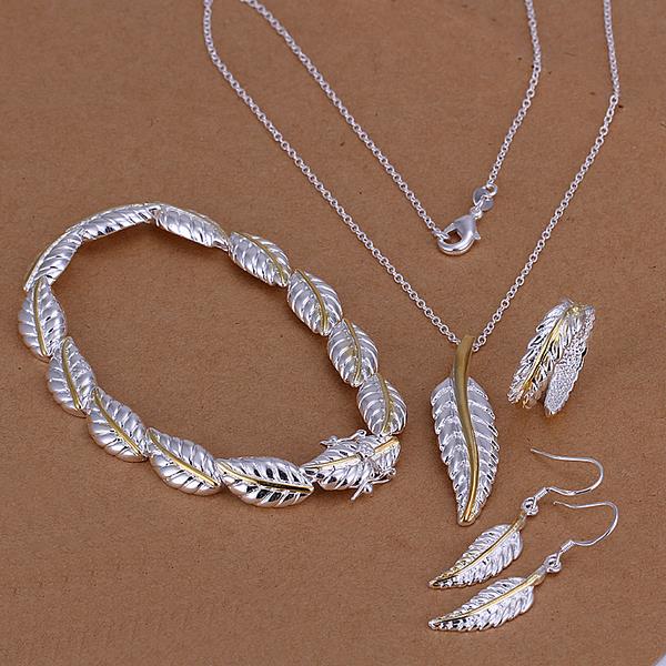 Silver Designer Jewelry Set LSS112