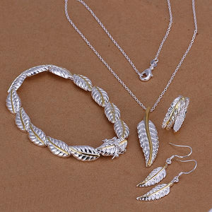Silver Designer Jewelry Set LSS112