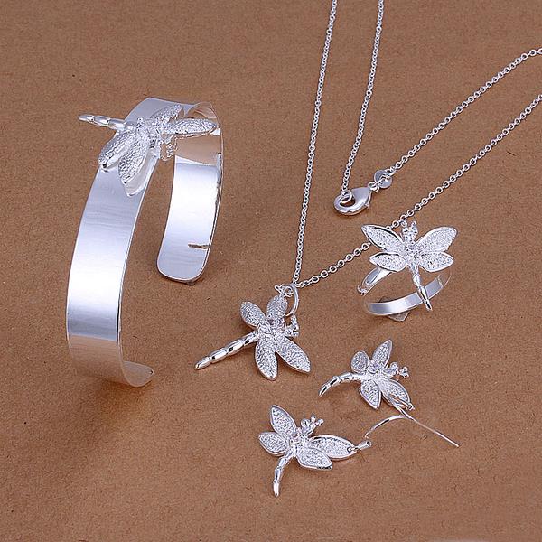 Silver Designer Jewelry Set LSS276